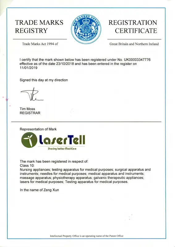 LaserTell a UK Registered Brand 01